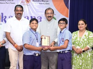 2nd Place – Darryl Brrito & Het Bhat, St Andrews ICSE Schol, Vasco