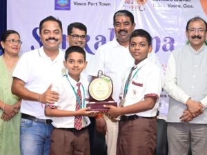 2nd Place – Shailesh Bind & Manu Arakeri, Vidya Mandir, Vasco