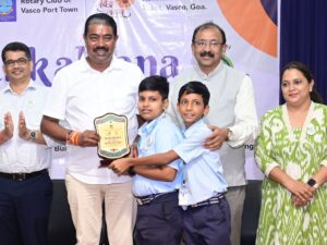2nd Place – Smayan Kakkar & Krishna Kumtal, Navy Children School, Vasco
