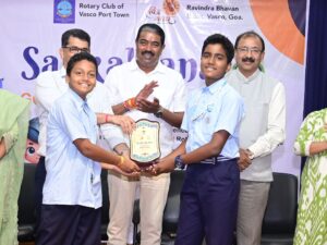 2nd Place – Samrudh Nadkarni & Aarin bulusu from Navy Children School, Vasco