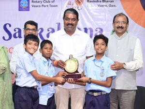 3rd Place – Ayansh Dhar, Aayushman Behera & Regan Nath from Nacy Children School,