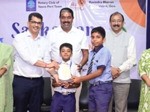 3rd Place – Ayush Kolambker & Soham Naik from Govt Primary School, Pernem