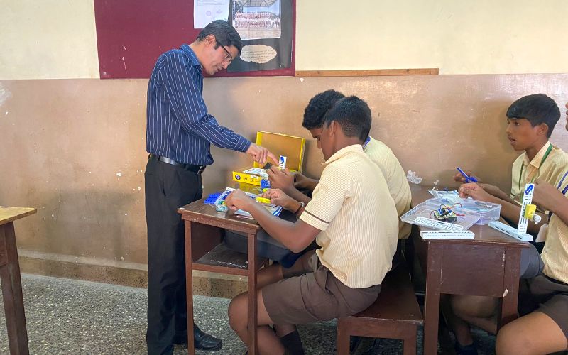 Robotics Workshop at Our Lady of Rosary High School