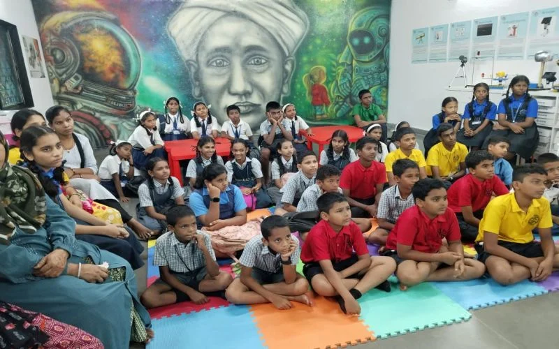 WSRO Orientation Program conducted at Murgaon High School STEM Lab