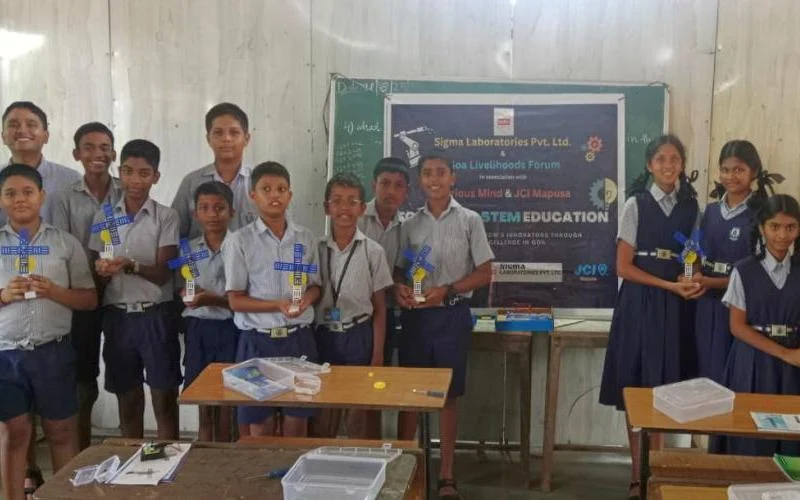 Hands-On Robotics Workshop Held at Viscount of Pernem High School