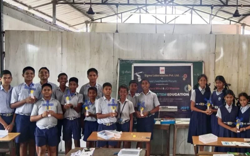 Hands-On Robotics Workshop Held at Viscount of Pernem High School