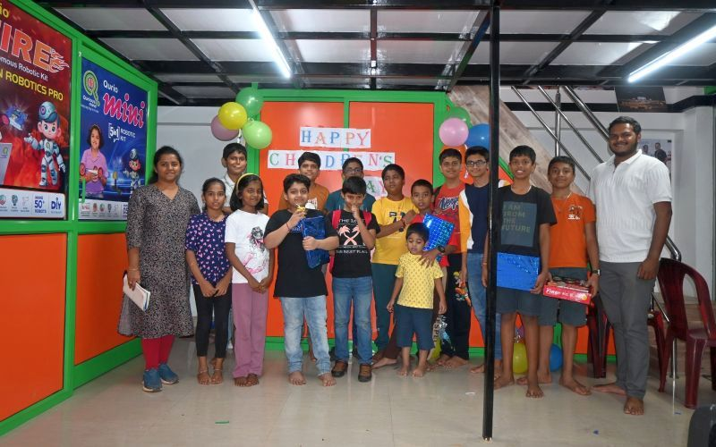 Children’s Day Celebration Filled with Fun, Smiles, Learning and Robotics in Action!