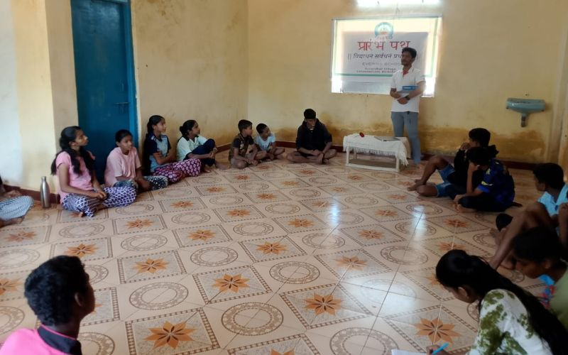 Robotics Workshop at Prarambh Path Evening School