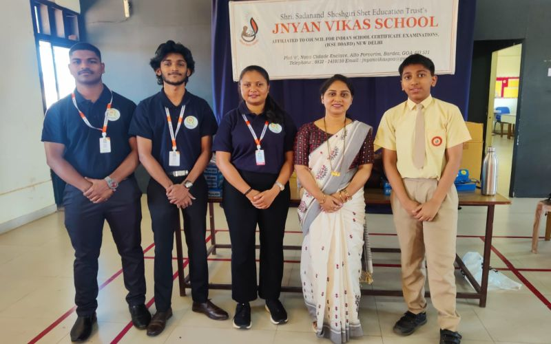 Robotics Workshop at Jnyan Vikas School, Alto Porvorim