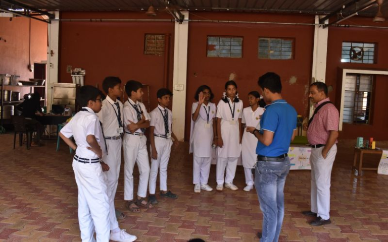 Students Science Exhibition Training Program at PM Shri Jawahar Navodaya Vidyalaya, Valpoi