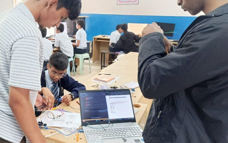 Students Science Exhibition Training Program at PM Shri Jawahar Navodaya Vidyalaya, Valpoi