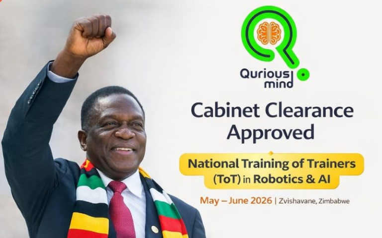 Qurious Mind receives Cabinet Clearance from Government of Zimbabwe to Lead National Robotics & AI Training