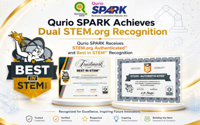 Qurio SPARK Receives STEM.org Authenticated™ and Best in STEM™ Recognition