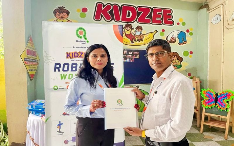 Qurious Mind Partners with Kidzee Angul to Advance Robotics & STEM Education in Odisha